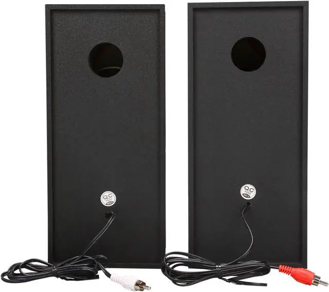 Alt view image 5 of 11 - Eagle ET-AR504LR-BK 35 Watts RMS 2.1 Black Soundstage Speakers