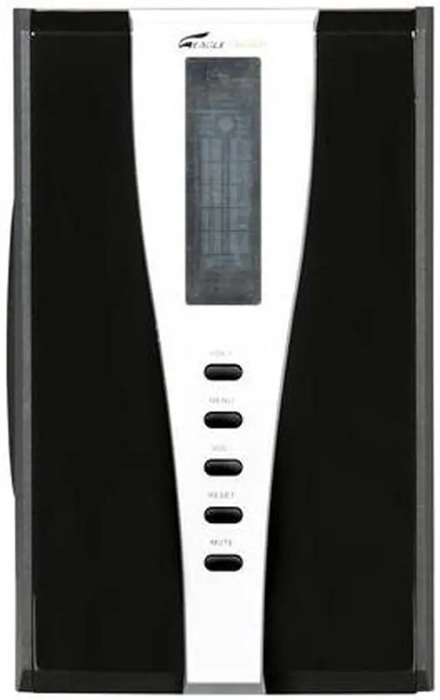 Alt view image 3 of 10 - Eagle  ET-AR508LR-BK  
140 Watts  2.1  Speakers