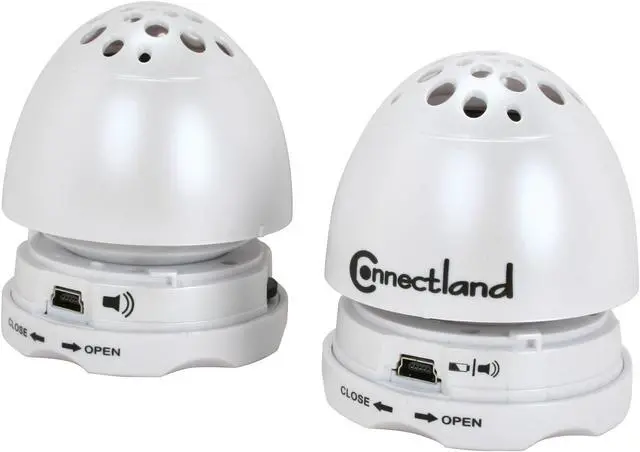 Main image of SYBA CL-SPK20069 2.0 Ultra-compact Egg Rechargeable Speakers