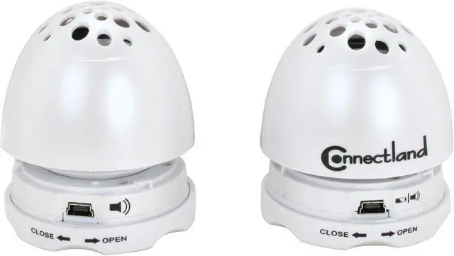 Alt view image 3 of 7 - SYBA CL-SPK20069 2.0 Ultra-compact Egg Rechargeable Speakers