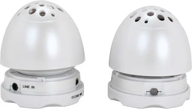 Alt view image 4 of 7 - SYBA CL-SPK20069 2.0 Ultra-compact Egg Rechargeable Speakers