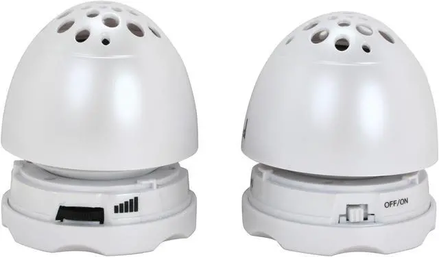 Alt view image 5 of 7 - SYBA CL-SPK20069 2.0 Ultra-compact Egg Rechargeable Speakers