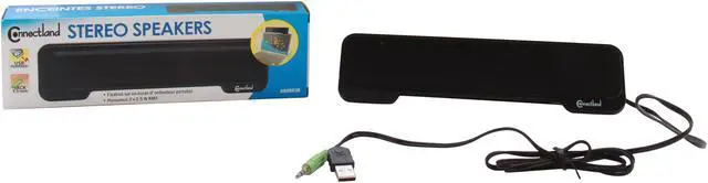 Alt view image 5 of 5 - SYBA CL-SPK20138 Portable Stereo Sound Bar for Laptop