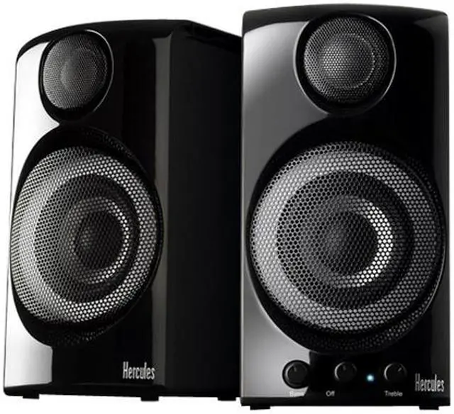 Main image of Hercules XPS 2.0 60 30 Watts RMS 2.0 HiFi Inspired 2.0 Multimedia Speakers Set