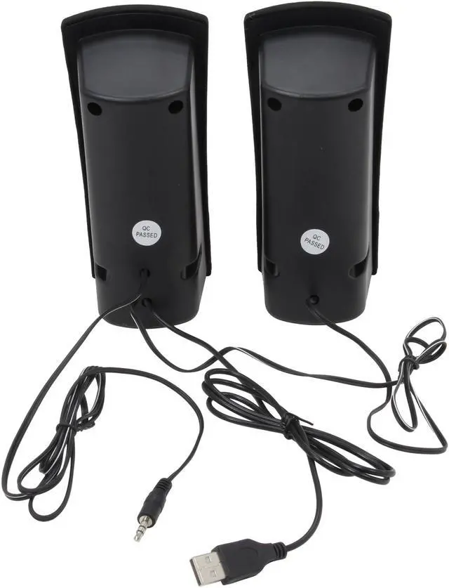 Alt view image 4 of 5 - inland 88037 Output power: 1W ProHT USB Powered Stereo Speakers