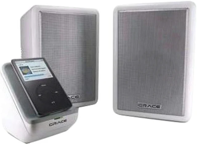 GRACE Digital Audio SCN300W 2.0 Schooners - Weatherproof Wireless ...