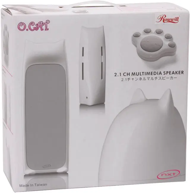 Alt view image 12 of 12 - Rosewill O.CAT 2.1CH RSP-002 35 Watts 2.1 Multimedia Speaker