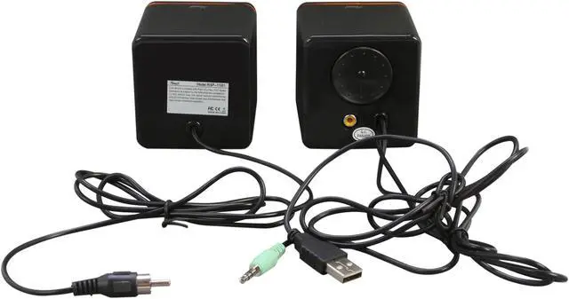 Alt view image 4 of 5 - Rosewill RISP-11001 4 Watt 2.0 Speaker System