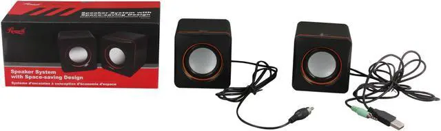 Alt view image 5 of 5 - Rosewill RISP-11001 4 Watt 2.0 Speaker System