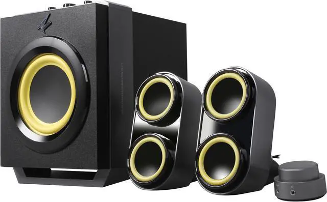 Main image of Rosewill SP-6340 - 2.1-Channel Subwoofer Speaker System for Gaming, Music and Movies