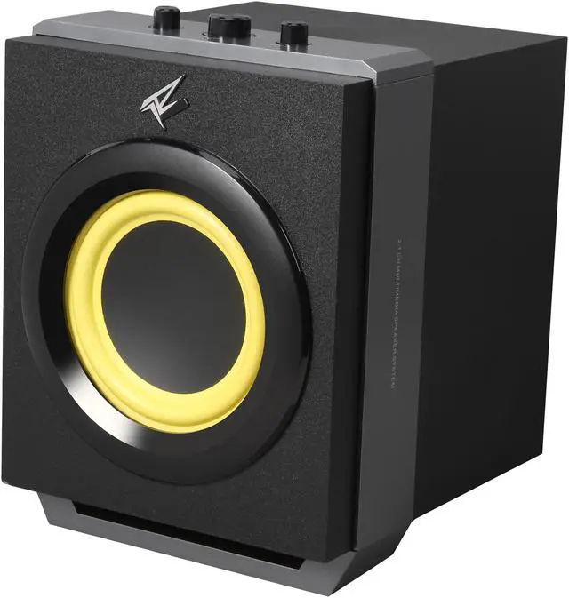 Alt view image 6 of 14 - Rosewill SP-6340 - 2.1-Channel Subwoofer Speaker System for Gaming, Music and Movies