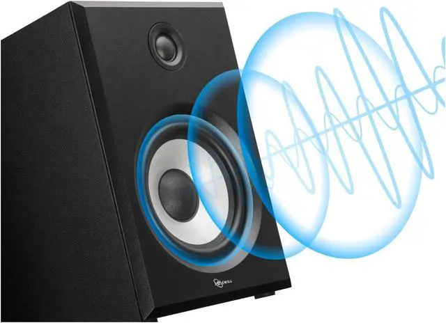 Alt view image 4 of 10 - Rosewill BZ-201 Bluetooth 2.0 Speaker System, 50 Watts RMS- Best for Music, Movies, and Gaming Systems