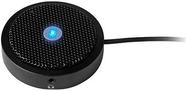 Alt view image 2 of 2 - Aluratek AUM01F Black USB Connector USB Microphone with Mute Button