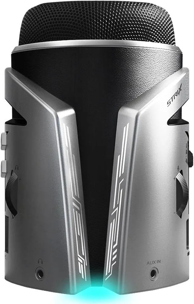 Alt view image 2 of 6 - ASUS ROG Strix Magnus USB 3.0 Portable Gaming Condenser Microphone with Cardioid / Stereo / ENC and Aura Sync