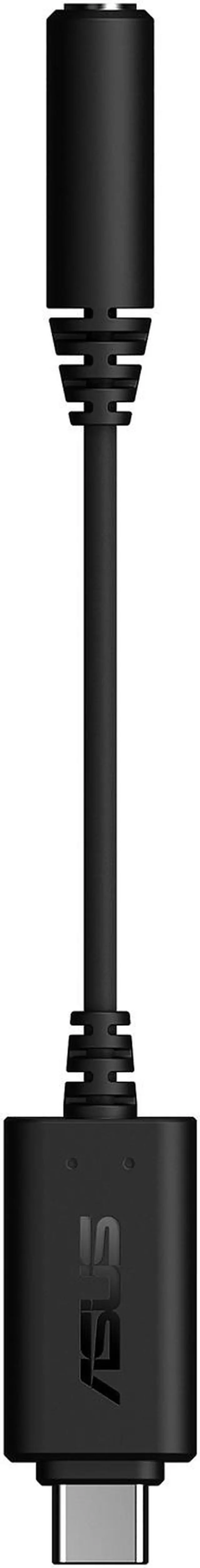 Alt view image 2 of 7 - ASUS Ai Noise-Canceling Mic Adapter, Built-in Artificial Intelligence Isolates Background Noise, Enhance Voice Clarity, Improve Quality of Conference Calls, Music, Supports USB-C & USB 2.0-3.5 mm