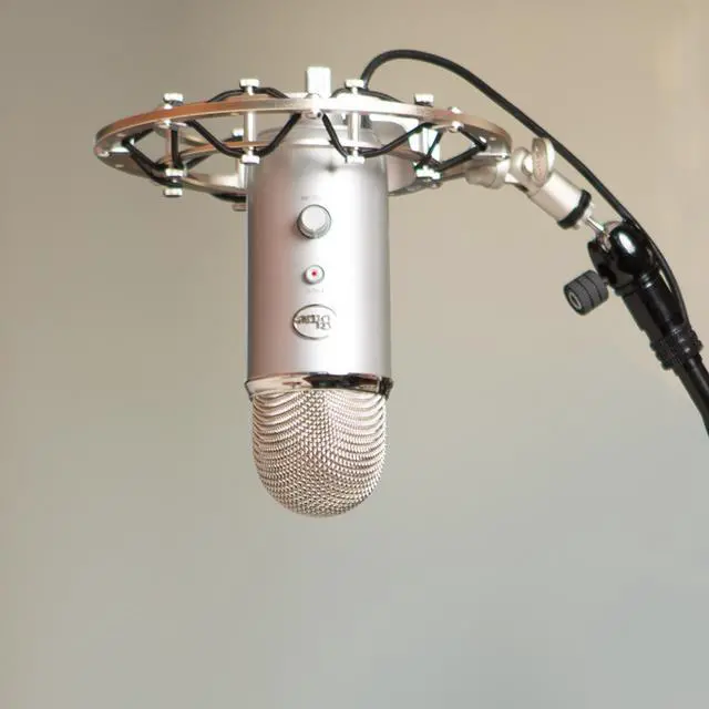 Alt view image 7 of 9 - Logitech for Creators Blue Yeti USB Microphone for PC, Podcast, Gaming, Streaming, Studio, Computer Mic - Whiteout