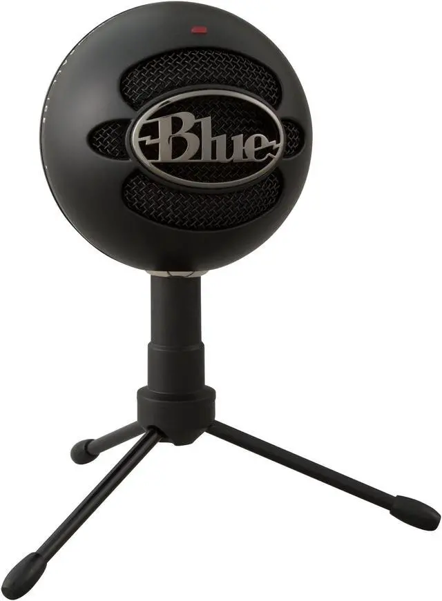 Main image of Blue Snowball iCE USB Microphone for PC, Mac, Gaming, Recording, Streaming, Podcasting, with Cardioid Condenser Mic Capsule, Adjustable Desktop Stand and USB cable, Plug 'n Play – Black