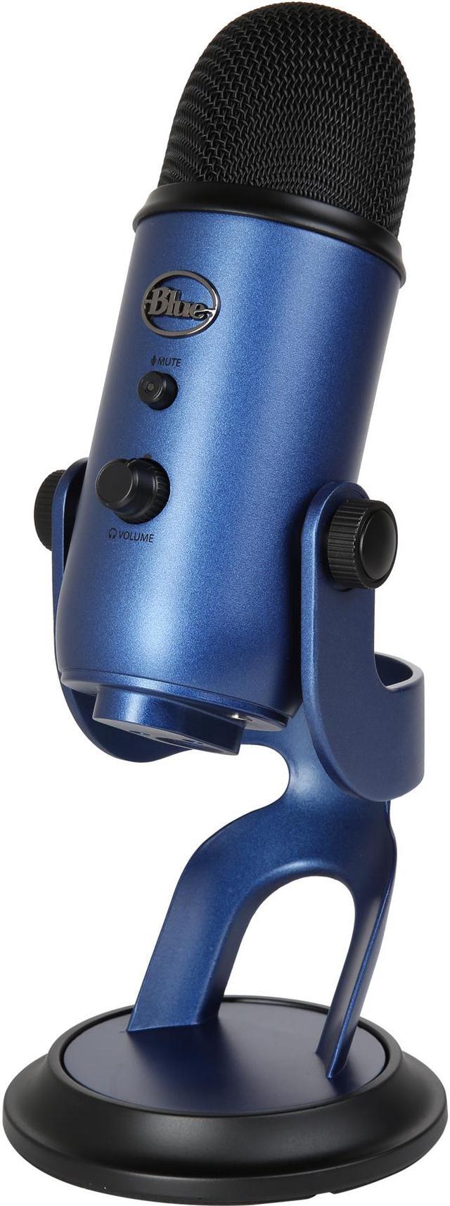 Blue Yeti USB Microphone for PC, Mac, Gaming, Recording, Streaming,  Podcasting, Studio and Computer Condenser Mic with Blue VO!CE effects, 4  Pickup 