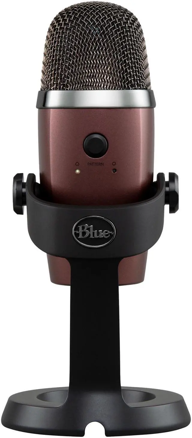 Alt view image 4 of 5 - Blue Microphones Yeti Nano Premium USB Mic for Recording and Streaming-in RED ONYX