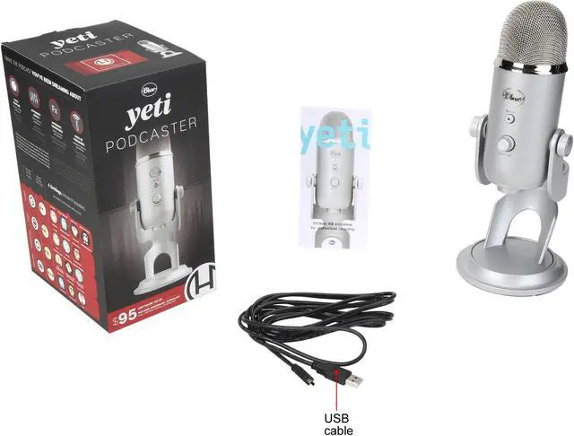 Alt view image 7 of 12 - Blue Professional Multi-Pattern USB Mic for Recording & Streaming + Podcaster Bundle