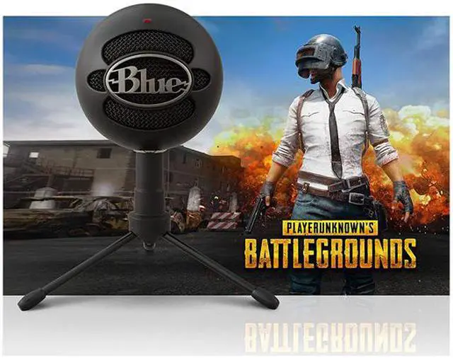Alt view image 3 of 3 - Blue Microphones Snowball iCE 1202 Black USB Connector Snowball Black iCE + PUBG Bundle