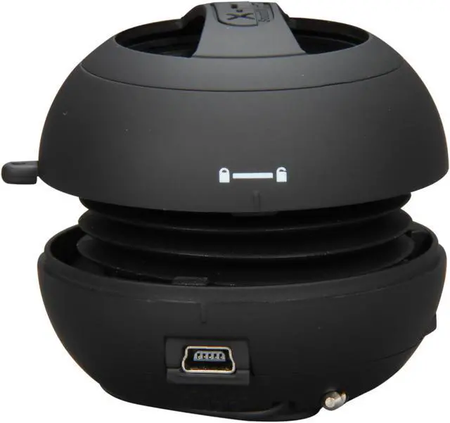 Alt view image 5 of 8 - XMI Black 3.5mm Capsule Speaker X-Mini II