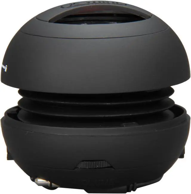 Alt view image 6 of 8 - XMI Black 3.5mm Capsule Speaker X-Mini II