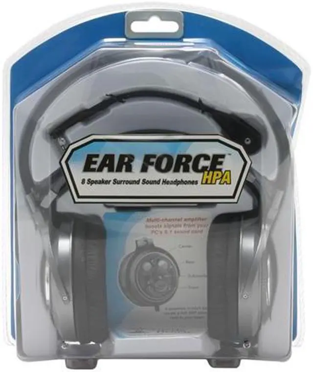Alt view image 2 of 2 - Turtle Beach TBS-2110-01 Circumaural Earforce HPA 5.1 Surround Sound Headset