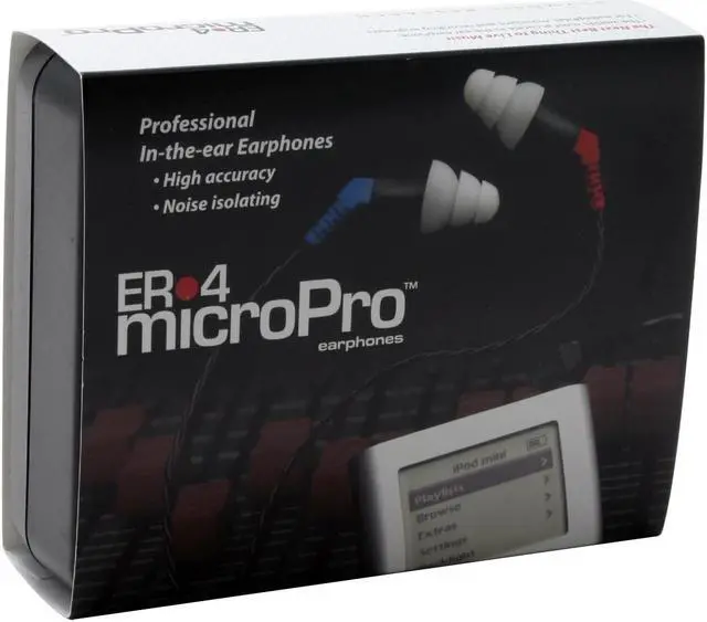 Alt view image 4 of 4 - Etymotic Research ER4P 3.5mm Connector Canal Earphones