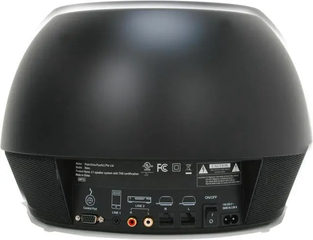 Alt view image 5 of 11 - RAZER Mako 2.1 Bi-amplified Multimedia Speaker System