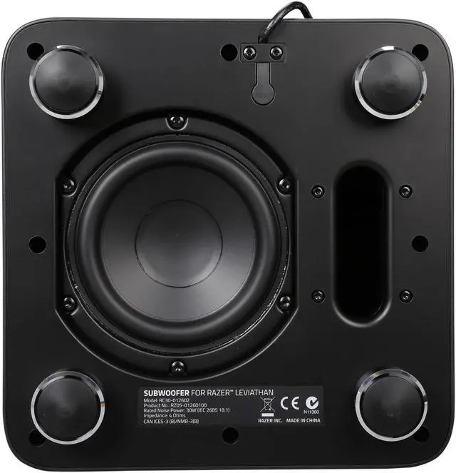 Alt view image 11 of 11 - RAZER RZ05-01260100-R3U1 Leviathan - Elite Gaming & Music Sound Bar