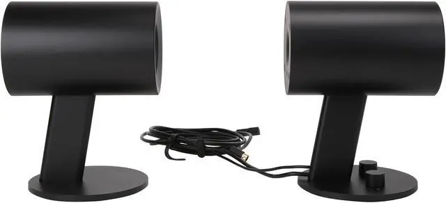 Alt view image 11 of 14 - Razer Nommo Chroma: Custom Woven 3" Glass Fiber Drivers - Rear-Facing Bass Ports - Bass Knob w/Automatic Gain Control Chroma Enabled - Full Range 2.0 PC Gaming Speakers, Black