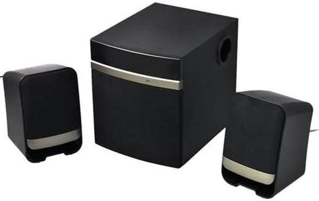 Main image of Gear Head SP3250USB 2.1 Speaker System - 14 W RMS - Gold, Black