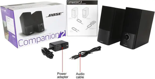 Alt view image 7 of 6 - Bose Companion 2 Series III Multimedia Speaker System