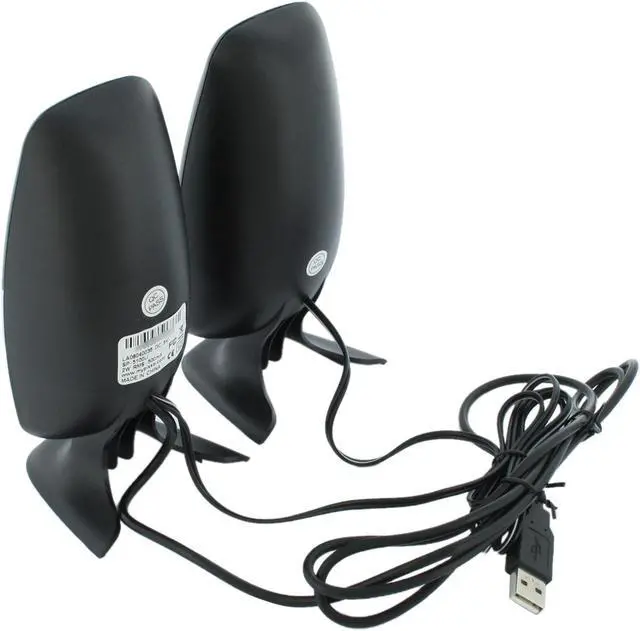 Alt view image 4 of 11 - Pixxo SP-5100 2 Watts RMS 2.0 USB Stereo Speakers