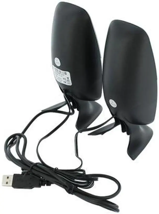 Alt view image 6 of 11 - Pixxo SP-5100 2 Watts RMS 2.0 USB Stereo Speakers