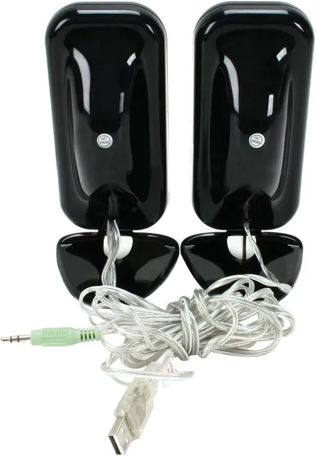 Alt view image 4 of 5 - Pixxo SP-N100G 2.0 USB Powered Speakers