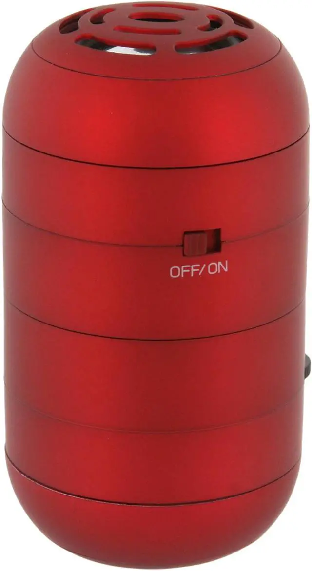 Alt view image 5 of 12 - DIAMOND MSP100R 4 Watts 2.0 Mini Rockers Mobile Speakers - RED