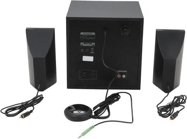 Alt view image 4 of 5 - Microlab M850 2.1 Subwoofer Speakers for PC and Multimedia Entertainment
