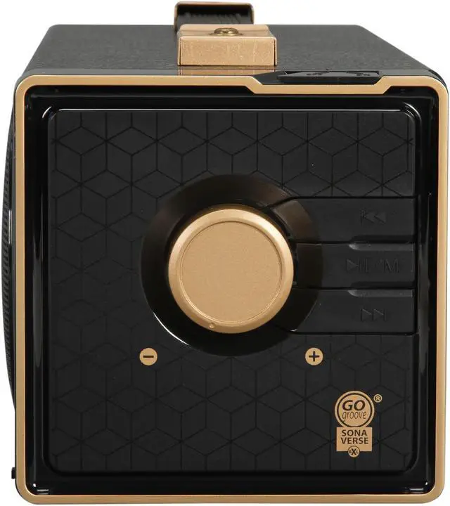 Alt view image 6 of 7 - GOgroove SonaVERSE BXL Portable Speaker Boombox with 7 Hour Rechargeable Battery, 3.5mm AUX port and Dual Drivers - Works with Apple, Samsung, LG, Sony and More Smartphones and Tablets