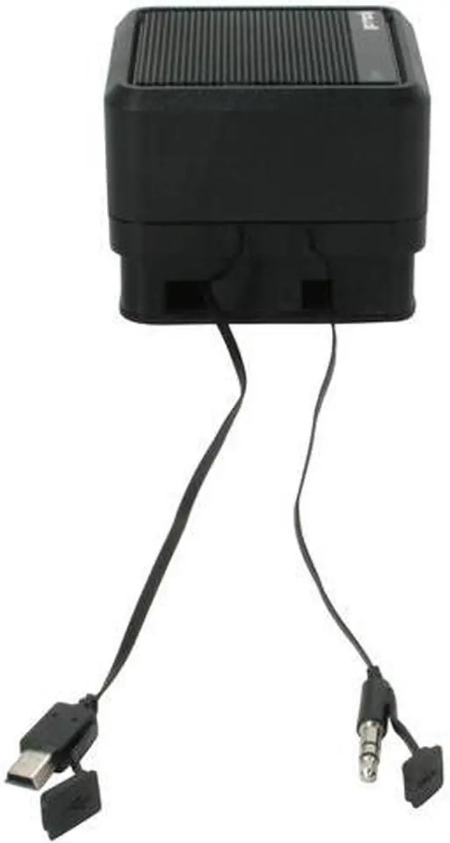 Alt view image 4 of 17 - Go Rock TRMS03SR Black Bluetooth Portable 3D Surround Speakers