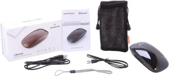 Alt view image 6 of 6 - Spider E-PTSK-BK03 Multifunction Bluetooth Speaker, Black