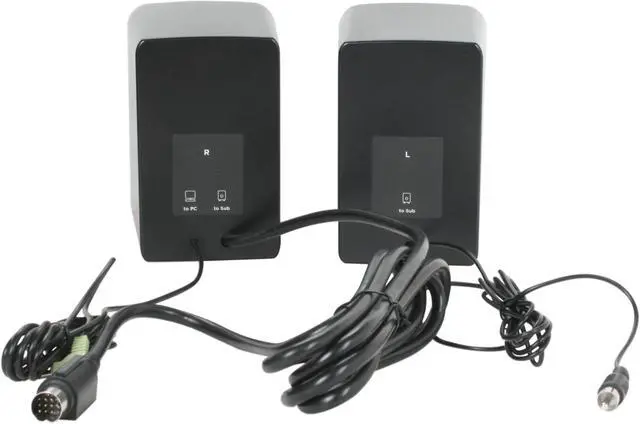 Alt view image 9 of 10 - Corsair SP2200 46 w 2.1 Gaming Audio Series PC Speaker System