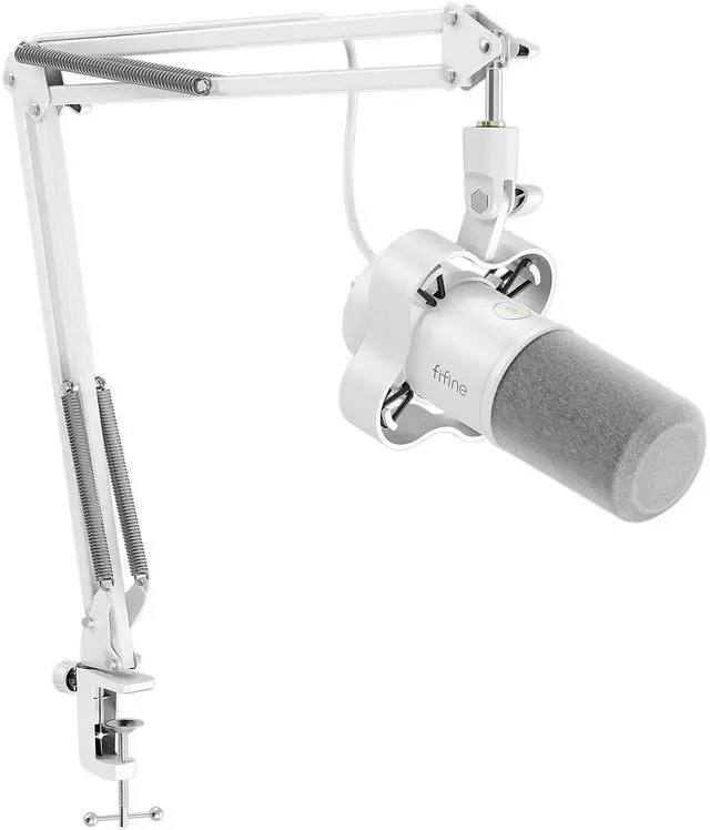 FIFINE K688 Neo USB/XLR Podcast Microphone - Dynamic Pro Mic, Mute