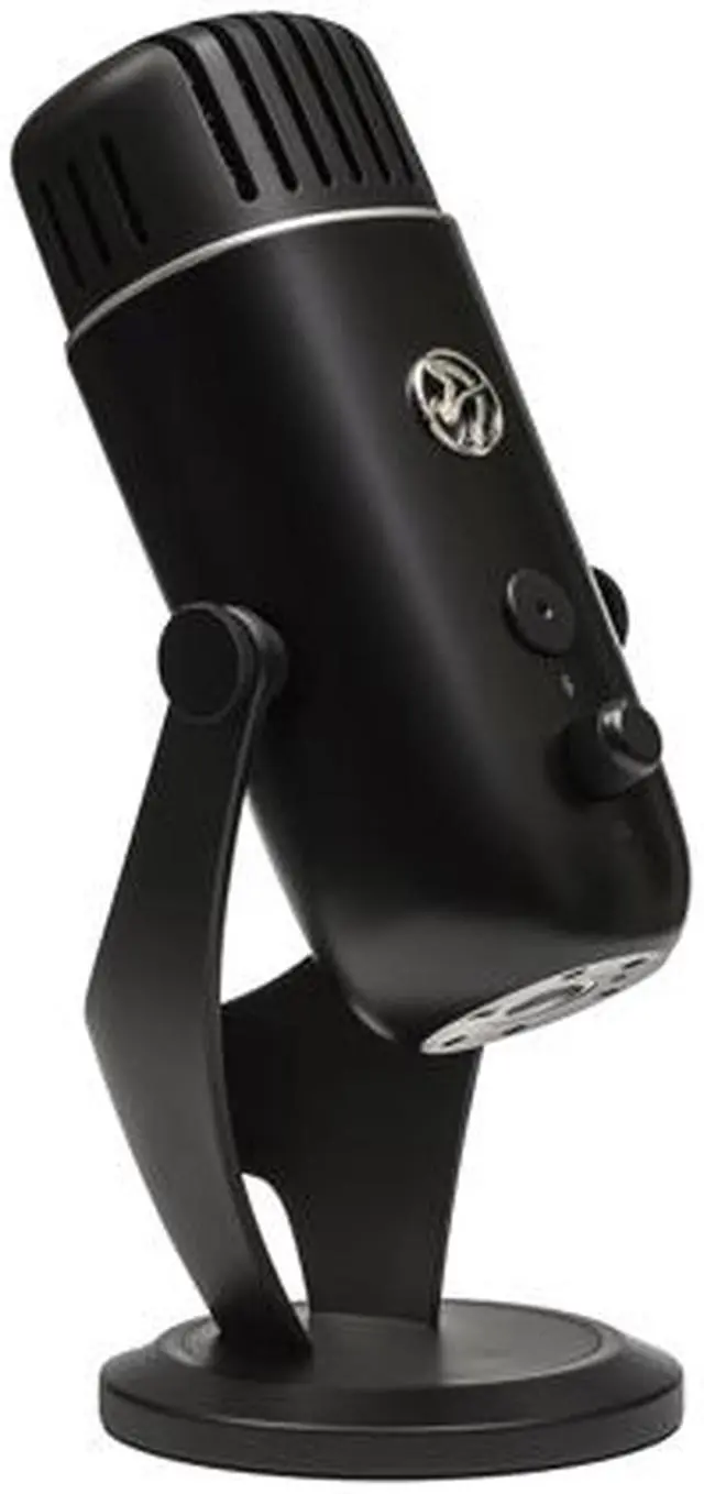 Alt view image 3 of 6 - Arozzi Colonna Black Streaming and Gaming Microphone - Studio Quality with Adjustable Patterns