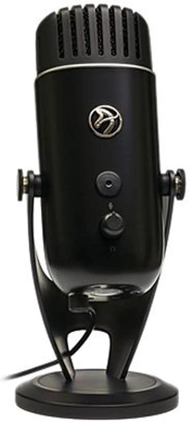 Alt view image 5 of 6 - Arozzi Colonna Black Streaming and Gaming Microphone - Studio Quality with Adjustable Patterns