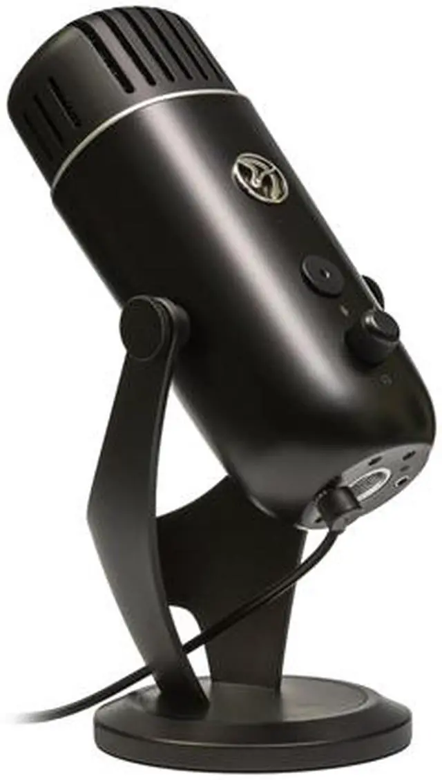 Alt view image 6 of 6 - Arozzi Colonna Black Streaming and Gaming Microphone - Studio Quality with Adjustable Patterns