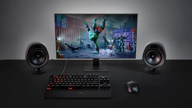 Alt view image 5 of 7 - SteelSeries - Arena 3 Bluetooth Gaming Speakers with Polished 4" Drivers