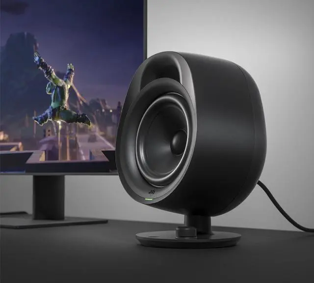 Alt view image 7 of 7 - SteelSeries - Arena 3 Bluetooth Gaming Speakers with Polished 4" Drivers