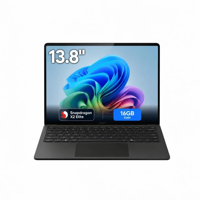 Main image of Microsoft - Surface Laptop - 13.8" 2K Touchscreen - Snapdragon X2 Elite (12 Core) 2026 - 16GB Memory - 1TB Storage - Black